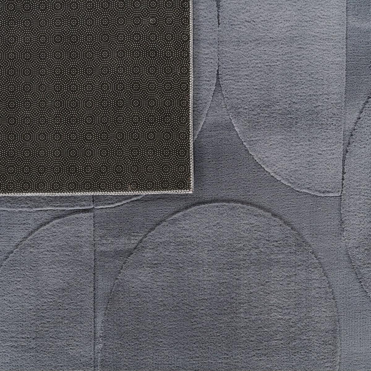 FLACHWEBETEPPICH Boho Anthrazit 200 x 280 cm - Anthrazit, Kunststoff (200/280cm) - TT Home