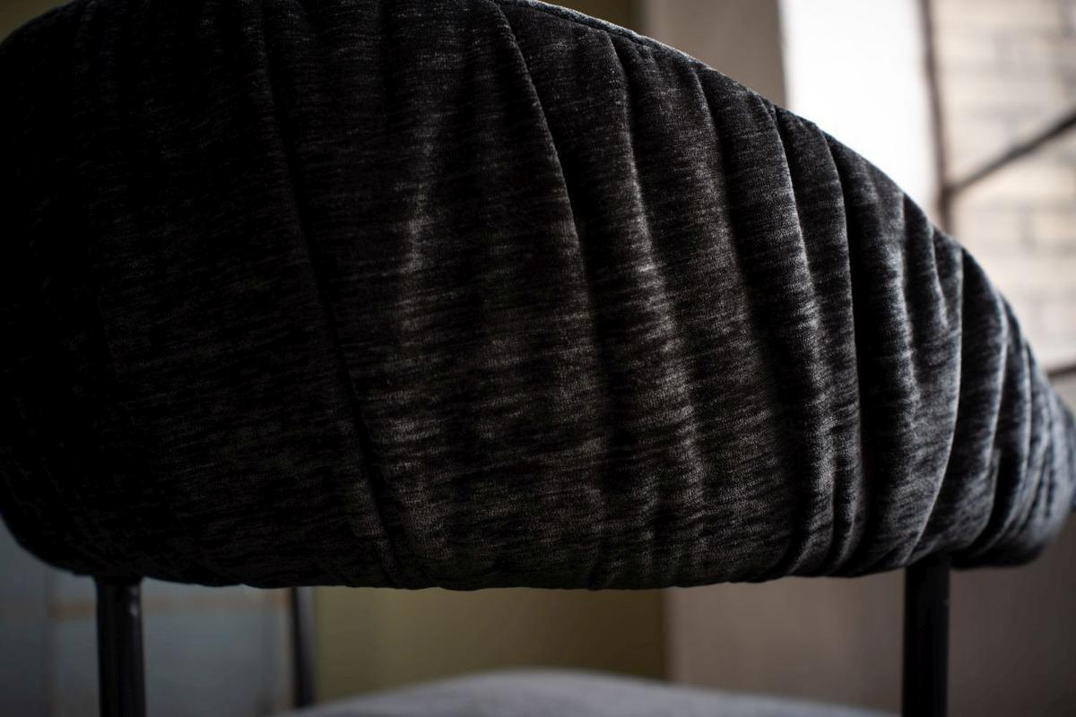 ESSZIMMERSTUHL LIMA Schwarz Webstoff (1er-Set) - Schwarz, Kunststoff/Textil (57/80/60cm) - KAWOLA