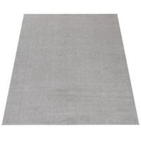 KURZFLORTEPPICH Waschbar, einfarbig, Silber, 60 x 100 cm - Silberfarben, Textil (100/60cm) - KADIMA DESIGN