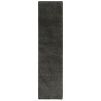 HOCHFLOR SHAGGY LÄUFER TEPPICH PALACE - Schieferfarben, Textil (80/160cm) - Snapstyle