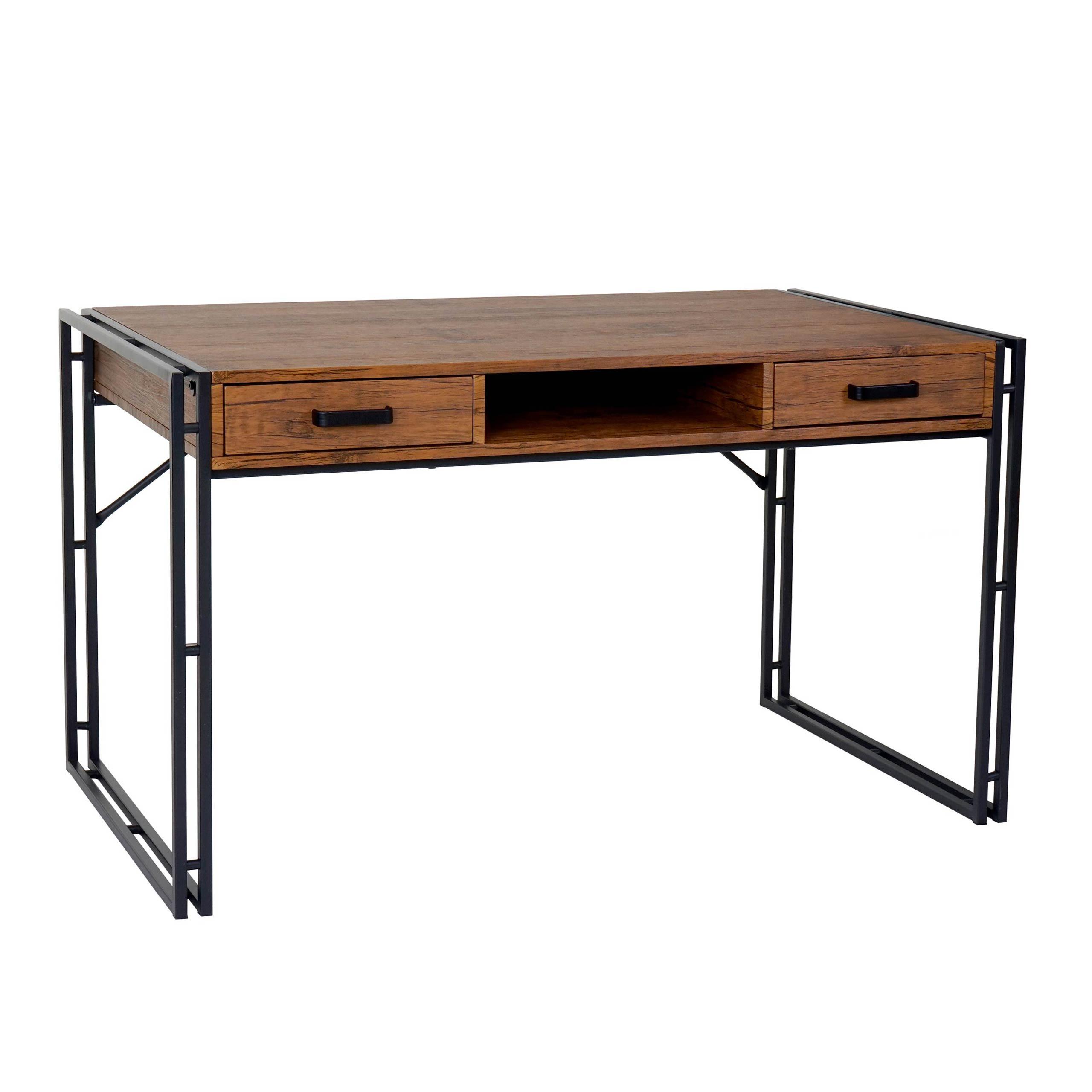 SCHREIBTISCH rechteckig Wildeiche Dekor - Wildeiche, Holzwerkstoff (70/122/75cm) - MCW