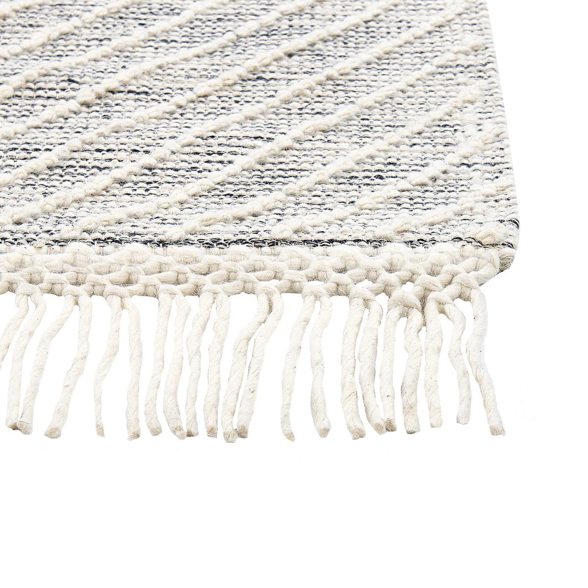 VINTAGE-TEPPICH Savur 230/160 cm - Weiß, Textil (160/230cm) - Beliani