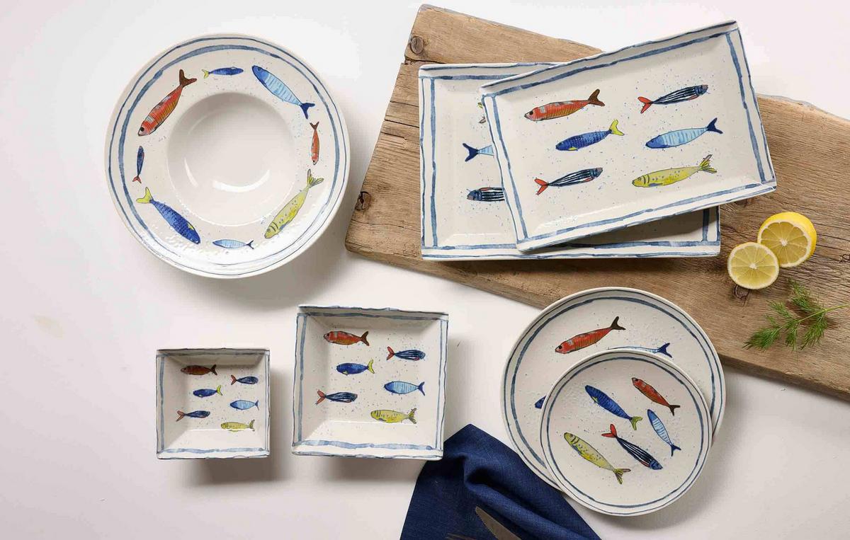 SPEISETELLER Maro bunt ø 26 cm 6er Set - Multicolor, Keramik (26cm) - Ritzenhoff Breker