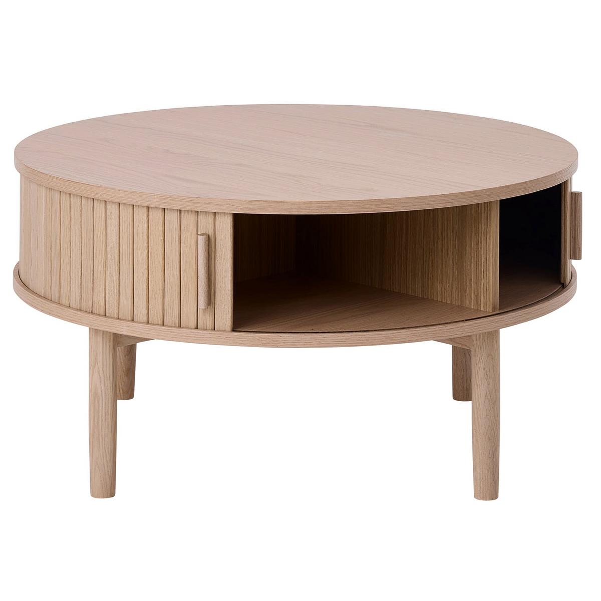 COUCHTISCH Meta 85 cm - Beige, Holz/Holzwerkstoff (85/85/45cm) - Selsey