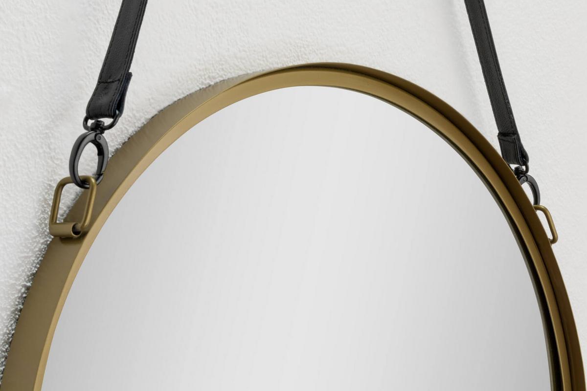 WANDSPIEGEL Gold 60/110,5 cm - Goldfarben, Metall (5.21/110.5/6cm) - KUNSTLOFT
