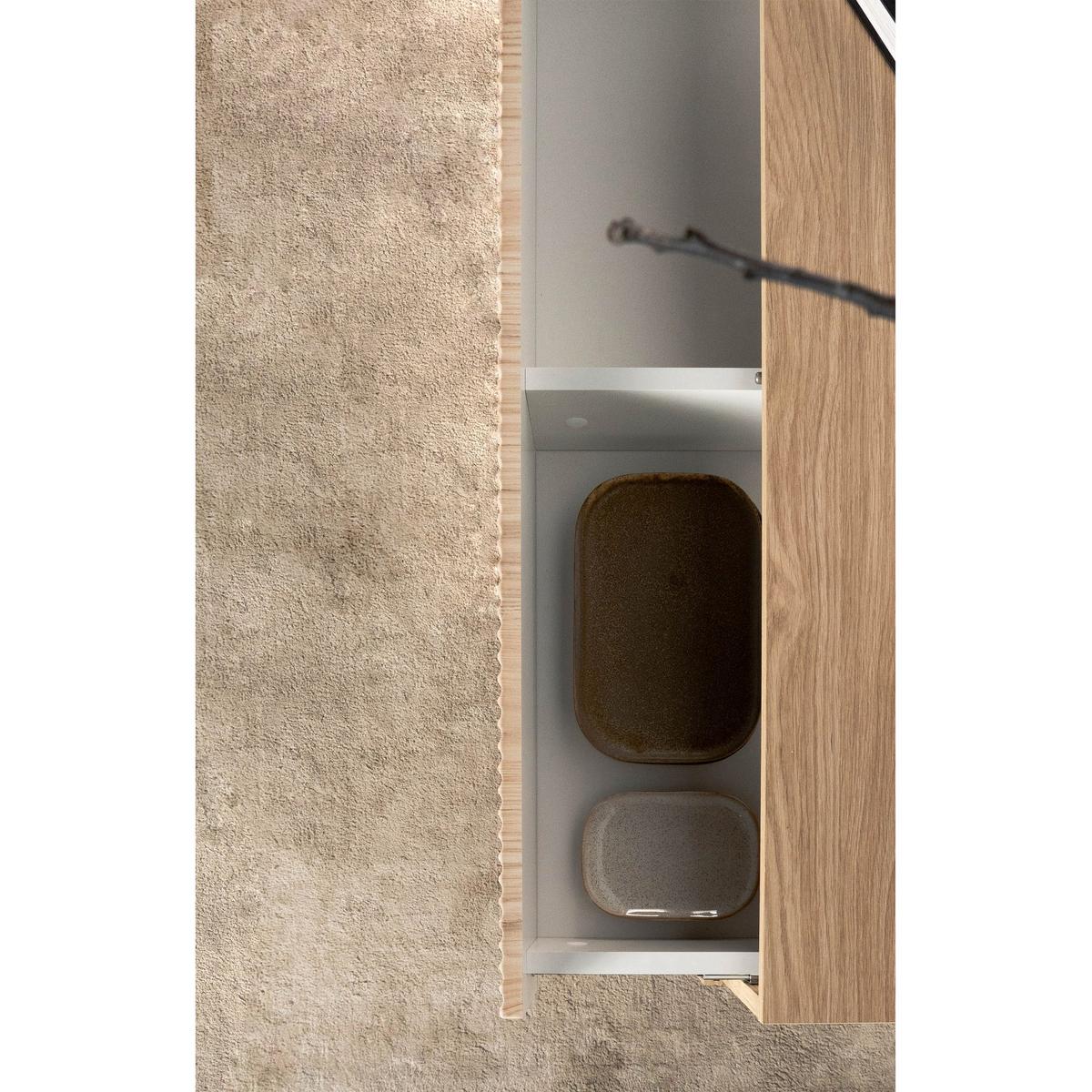 KOMMODE Nolie Eichenholzoptik mit 3 Schubladen 90 cm - Eichefarben, Holz/Holzwerkstoff (90/90.6/38cm) - Selsey