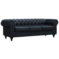 EINZELSOFA aliza Schwarz - Schwarz, Textil (82/70/208cm) - Habitat Garten