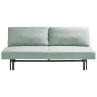 SCHLAFSOFA 3-Sitzer Stoff Hellgrün Roykka - Hellgrün, Textil (201/84/94cm) - Beliani