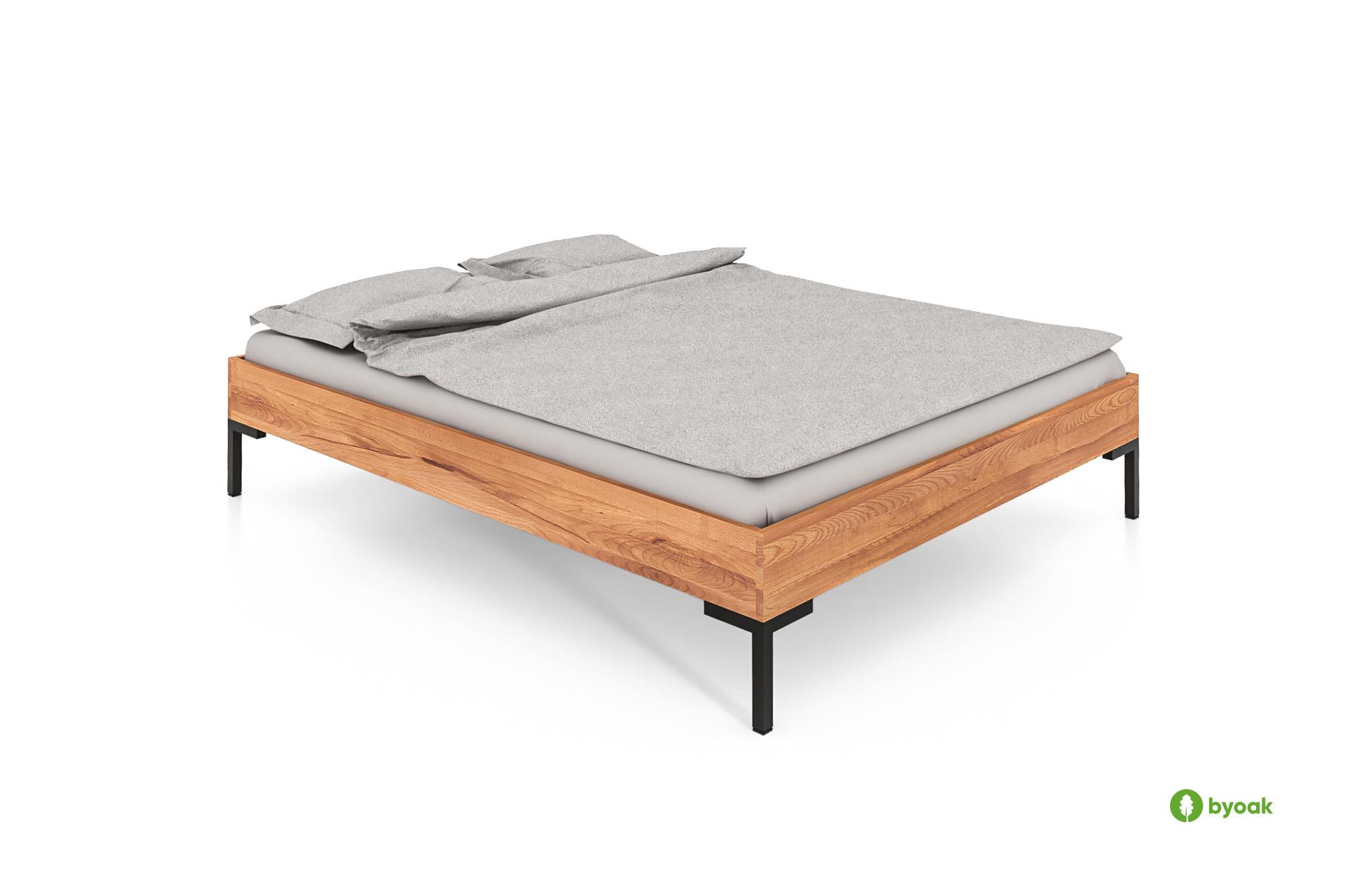 BETTGESTELL LEON 80x200 Kernbuche - Kernbuche, Holz (80/200cm) - byoak