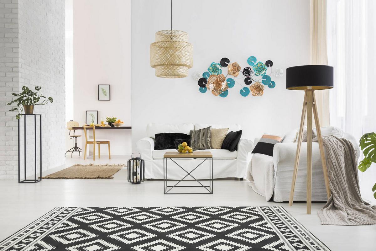 WANDDEKO Blau 157/70 cm - Blau, Metall (6.71/70/8cm) - KUNSTLOFT