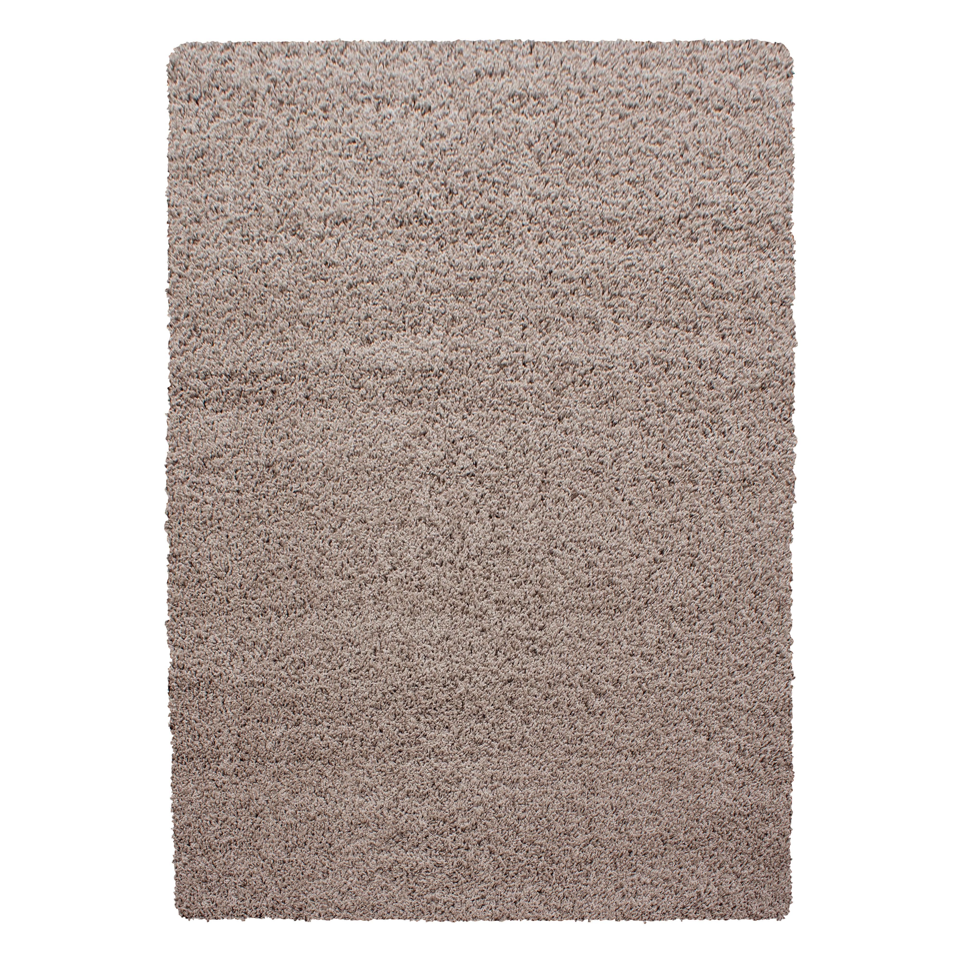 HOCHFLORTEPPICH RHEIN, einfarbig, Beige, 140 x 200 cm - Beige, Textil (200/140cm) - KADIMA DESIGN