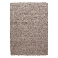 HOCHFLORTEPPICH RHEIN, einfarbig, Beige, 140 x 200 cm - Beige, Textil (200/140cm) - KADIMA DESIGN