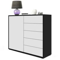 KOMMODE Ben Front in Weiß matt - Weiß, Holzwerkstoff (79/74/36cm) - Vladon