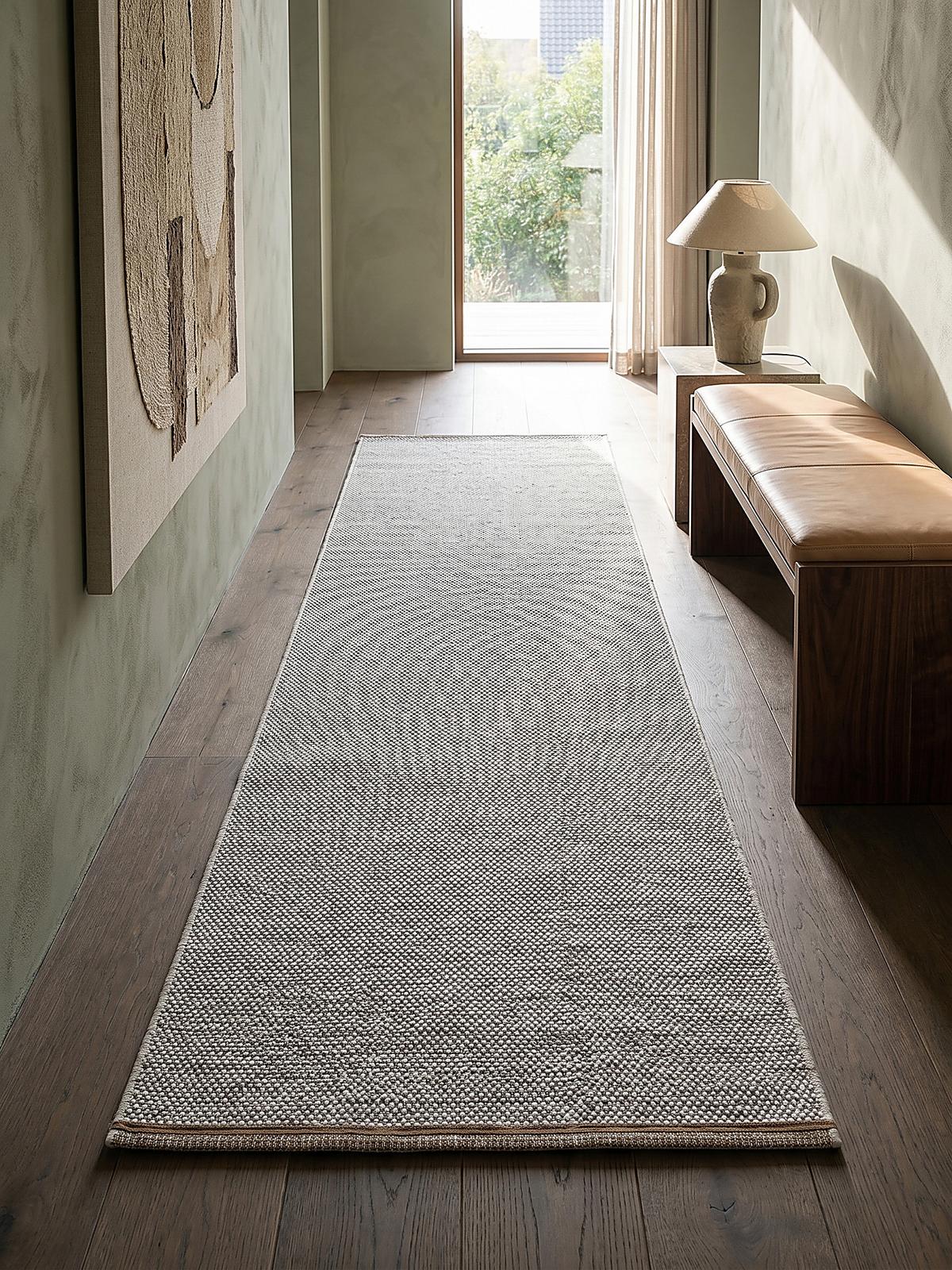 TEPPICHLÄUFER Uni STURA Polypropylen Creme 80 x 150 cm - Beige, Textil (80/150cm) - KADIMA DESIGN