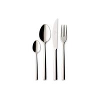 TAFELBESTECK Piemont silber 4-tlg. - Silberfarben, Metall - Villeroy & Boch