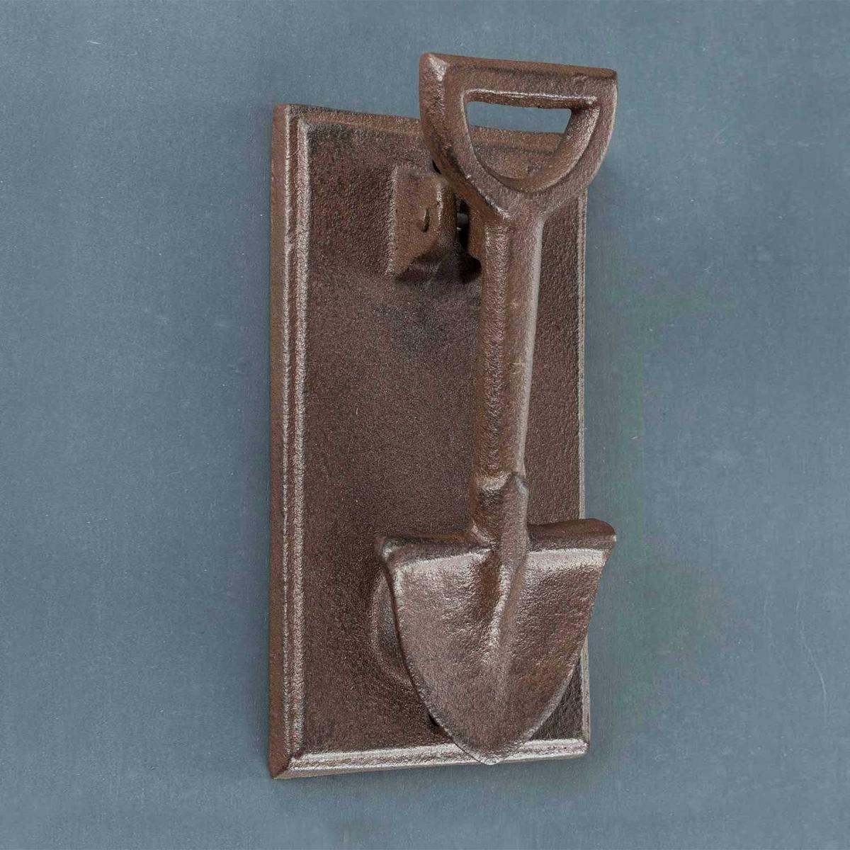 TÜRKLOPFER Gusseisen Spaten - Braun, Metall (9/17/6cm) - Homescapes