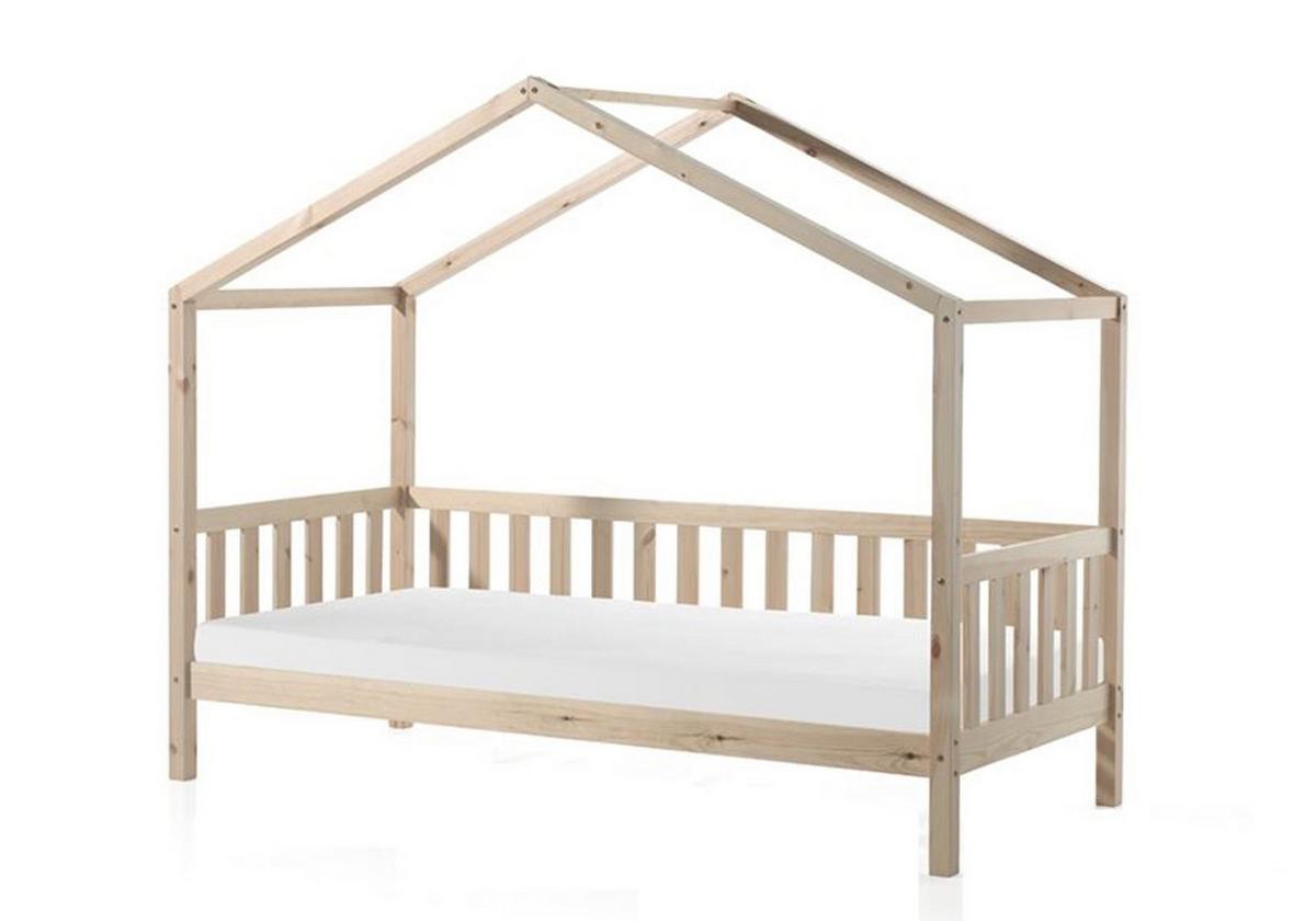 HAUSBETT Kapua 210x170x97 aus Massivholz in Natur - Kieferfarben, Holz (90/200cm) - 58aufmkessel