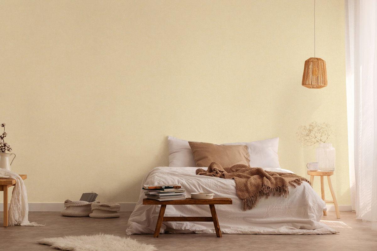 VLIESTAPETE Beige 53/1005 cm - Beige, Textil (53/1cm) - KUNSTLOFT