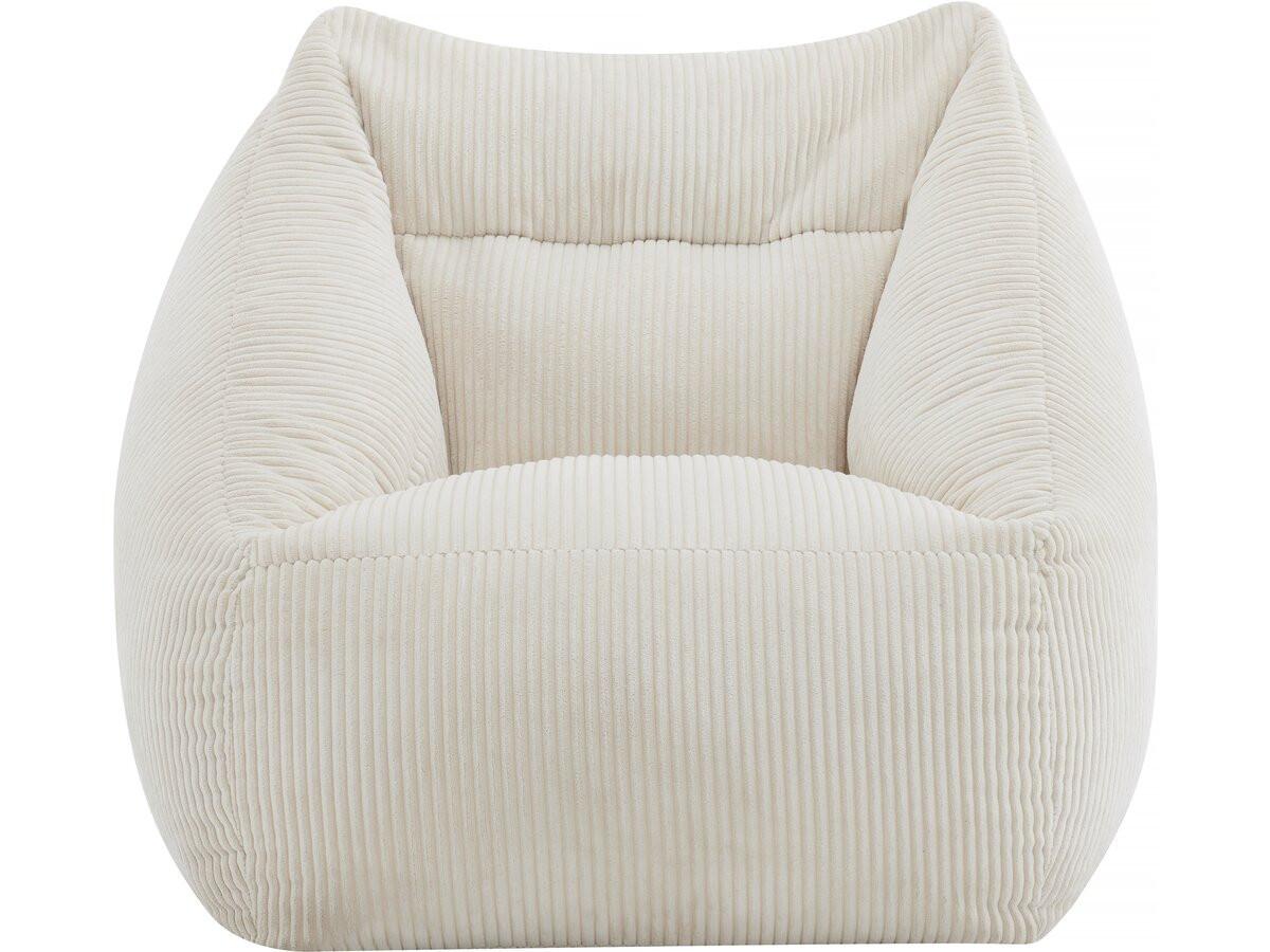 HOCKER medellin beige - Beige, Textil (85/72/85cm) - Habitat Garten