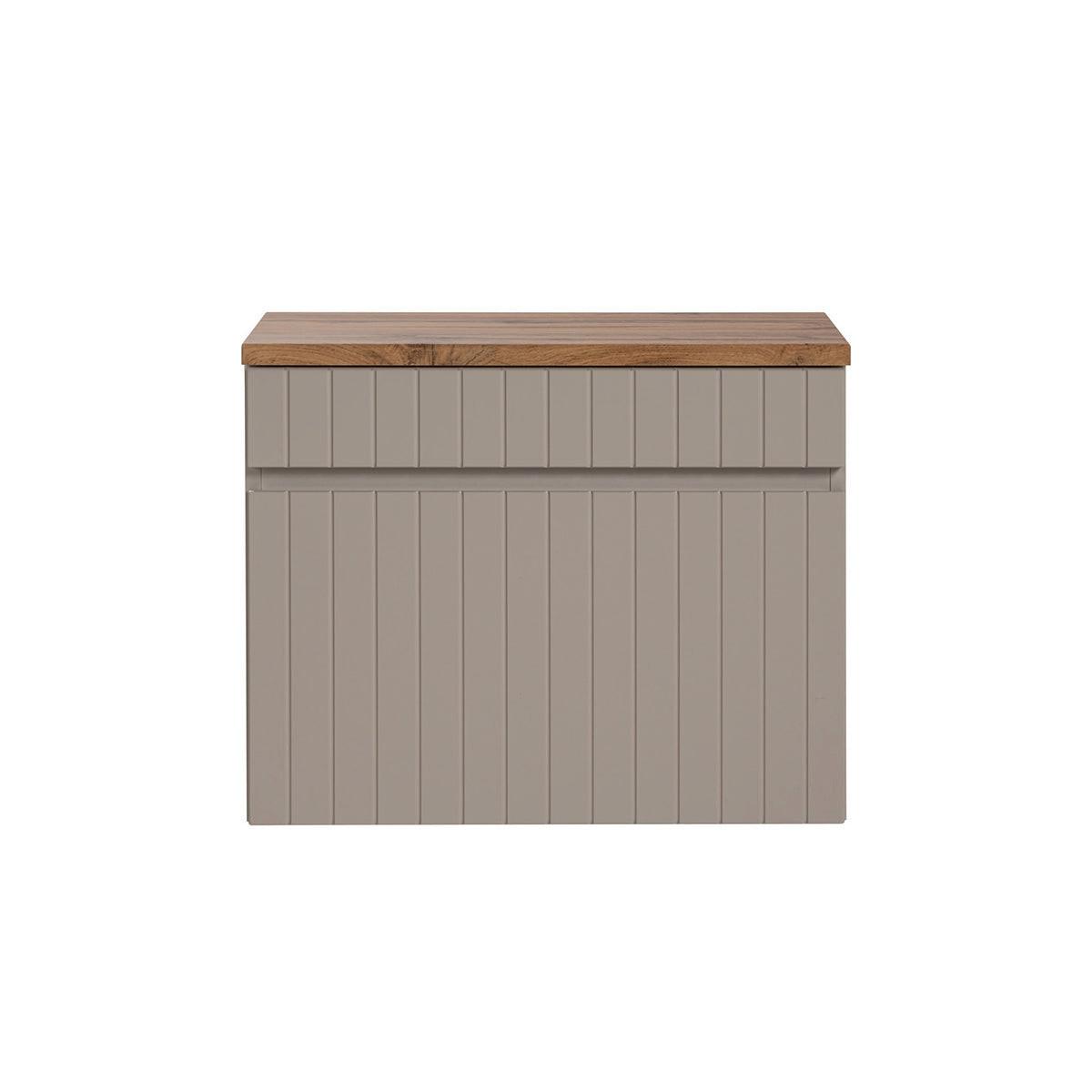 WASCHTISCHUNTERSCHRANK 60.4cm Zelie Kaschmir - Beige, Holzwerkstoff (60.4/48/46cm) - Petits-meubles