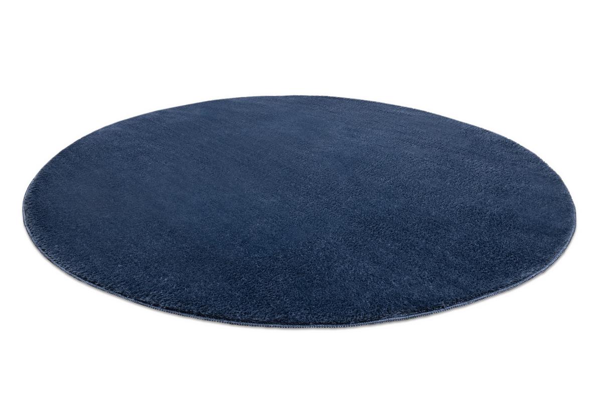 TEPPICH Lindo 120 cm - Blau, Textil (120/120cm) - rugsX
