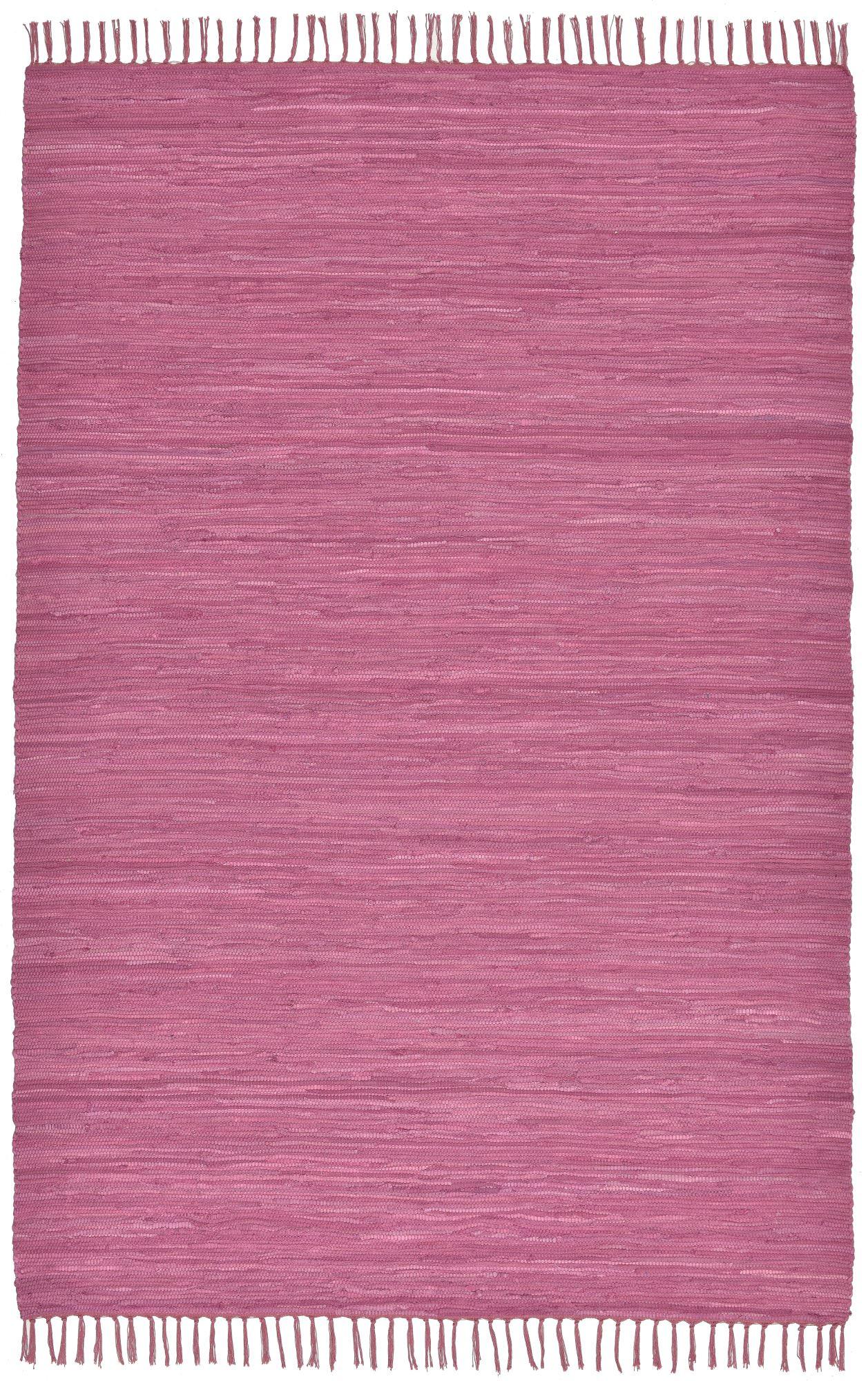 FLECKERLTEPPICH Chindi 60x120 cm - Beere, Textil (60/120cm) - Rug and Roll