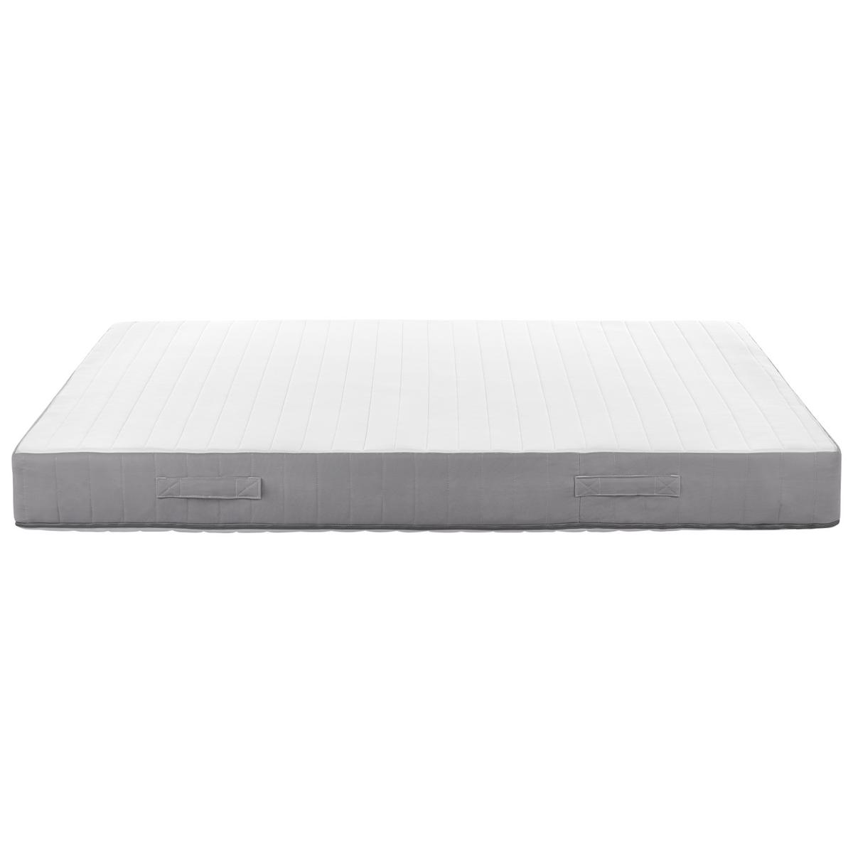 MEMORYSCHAUM-TASCHENFEDERKERNMATRATZE H2/3 Mittel 180/200 cm Breez - Weiß, Textil (180/200cm) - Beliani