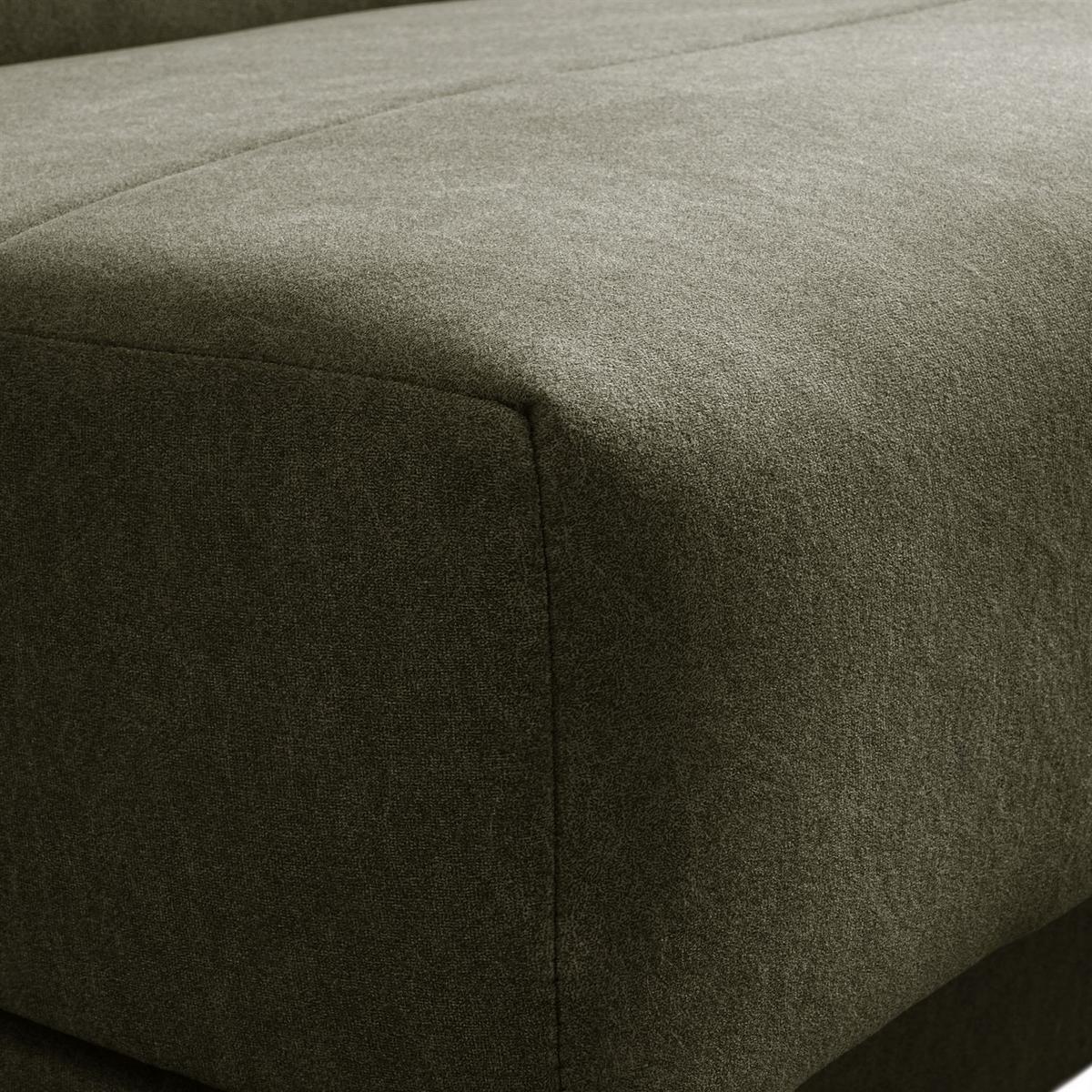 SCHLAFSOFA VERO II mit Schlaffunktion Castel 39 - Grün, Textil (191/88/90cm) - Lookway