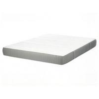 GEL-MEMORY-SCHAUMMATRATZE H2/3 Mittel 160/200 cm Happiness - Weiß, Textil (160/200cm) - Beliani