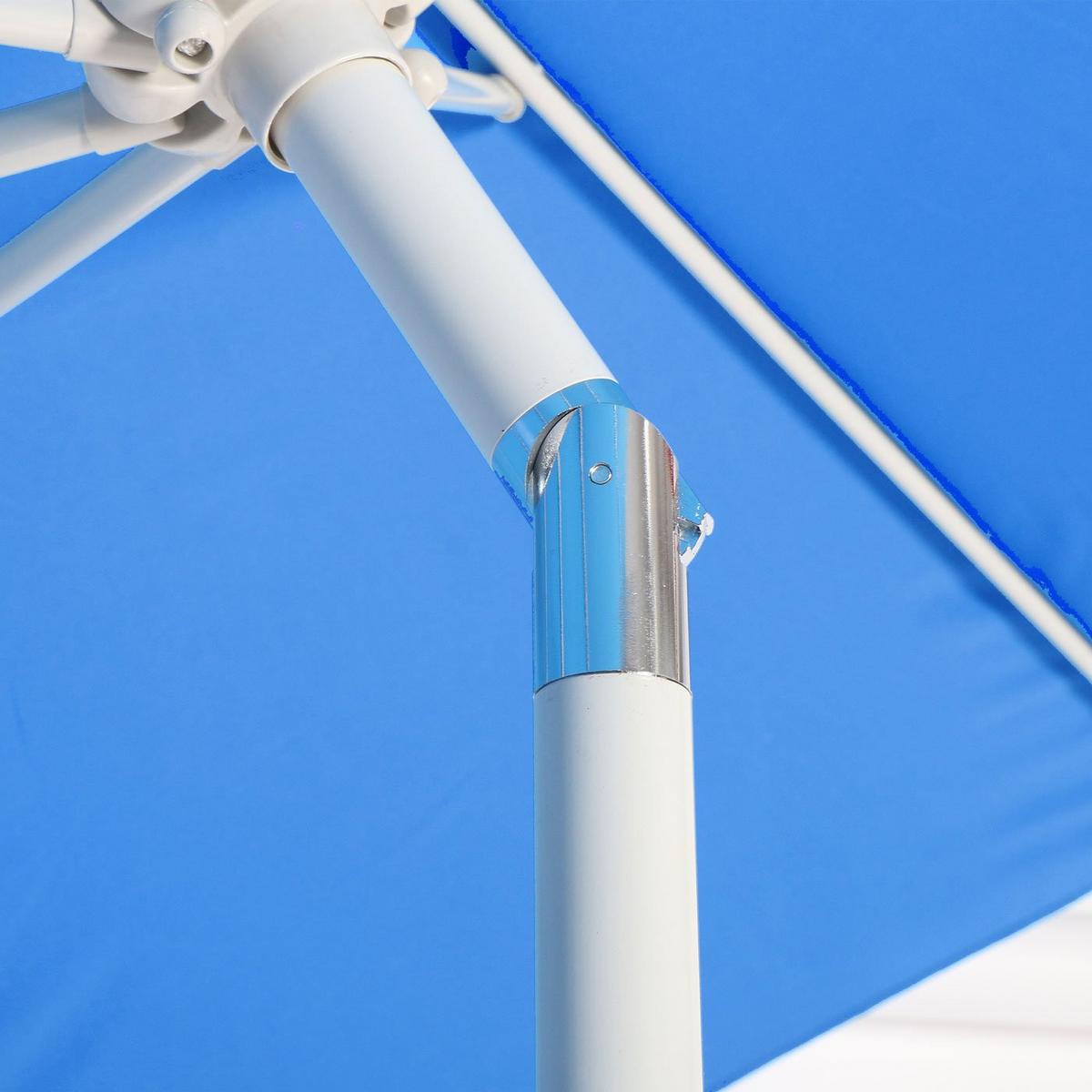 SONNENSCHIRM Blau - Blau, Textil (270/270cm) - MCW