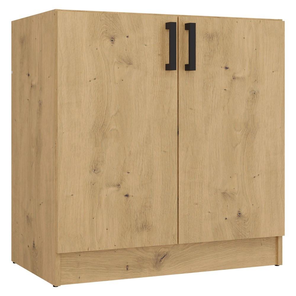 UNTERSCHRANK Artisan 80/82/45 - Eiche Artisan, Holzwerkstoff (80/82/45cm) - RAUMHIRSCH FURNITURE