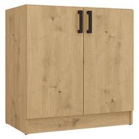 UNTERSCHRANK Artisan 80/82/45 - Eiche Artisan, Holzwerkstoff (80/82/45cm) - RAUMHIRSCH FURNITURE