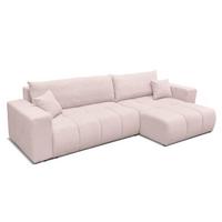 ECKSOFA Anabel Max Mit Schlaffunktion - Creme, Holzwerkstoff/Textil (145/278cm) - Fun Möbel