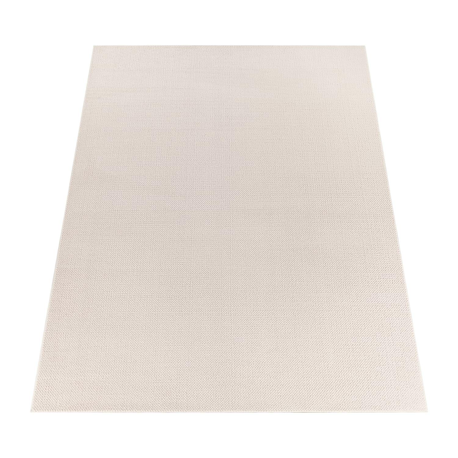 KURZFLORTEPPICH, einfarbig, Florhöhe 12 mm, Beige, 120 x 160 cm - Beige, Textil (160/120cm) - KADIMA DESIGN