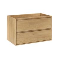 WASCHTISCHUNTERSCHRANK 80cm Edmé Holz - Braun, Holzwerkstoff (80/50/46cm) - Petits-meubles