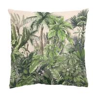 KISSENBEZUG Dschungelpflanzen in Grün 40/40 cm - Grün, Textil (40/40cm) - Bilderwelten