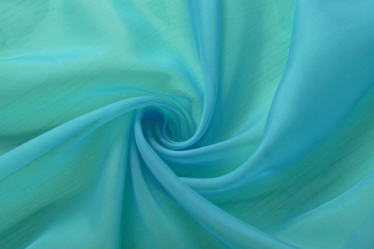 SCHLAUFENGARDINEN Voile 2er-Set 245x140 cm Blau - Blau, Textil (140/245cm) - Gardinenbox.eu