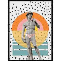 POSTER David – Collage A3 Rahmenlos - Klar, Papier (29.7/5/42cm) - Nacnic