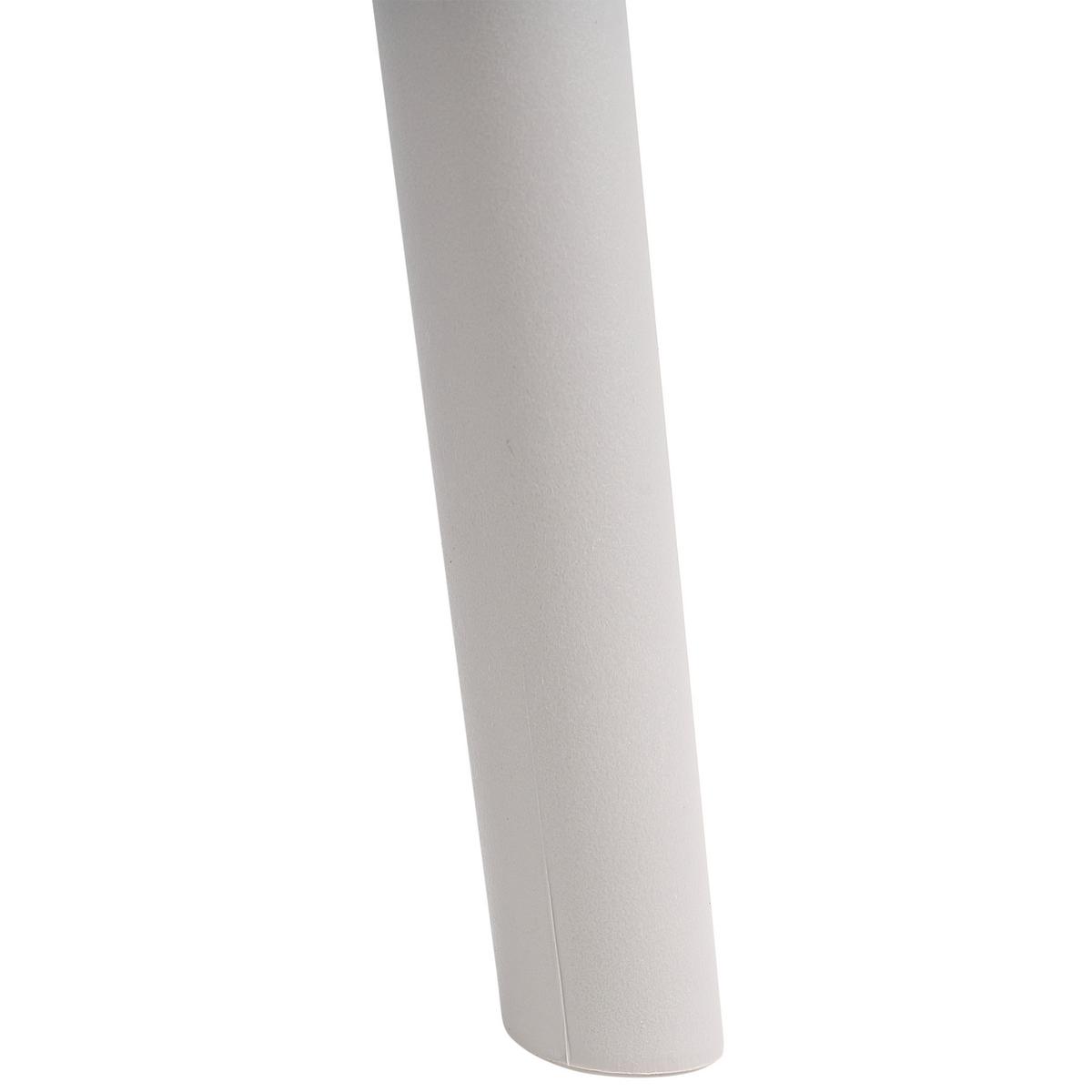 ESSZIMMERSTUHL 2er Set Kunstleder Hellgrau Ankeny - Hellgrau/Grau, Kunststoff (46/80/48cm) - Beliani