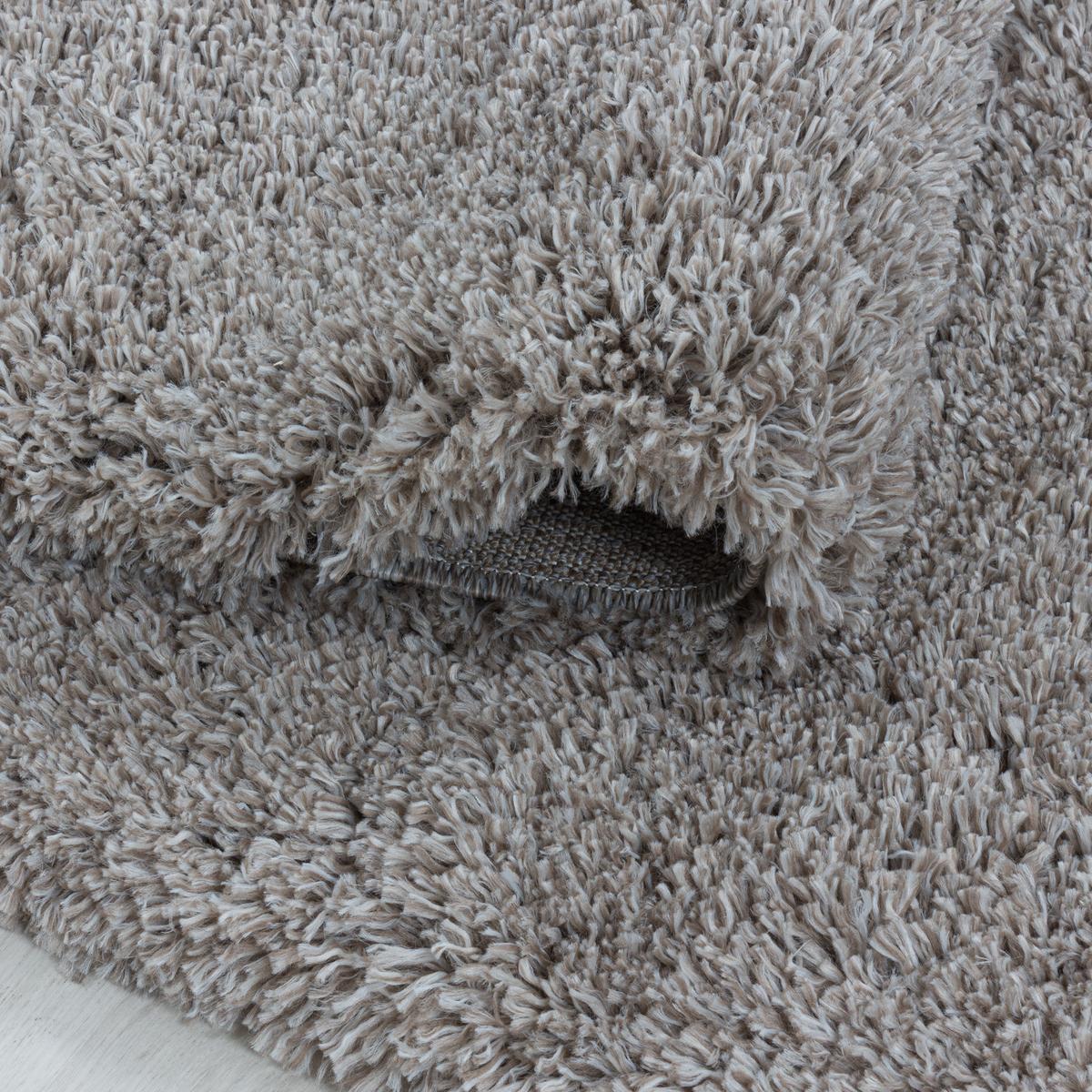 HOCHFLORTEPPICH SALZACH, einfarbig, aus Polypropylen, Beige, 200 x 290 cm - Beige, Textil (290/200cm) - KADIMA DESIGN