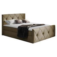 BOXBETT Crystal Lux - H3 - Beige, Holz (160/200cm) - MIRJAN24
