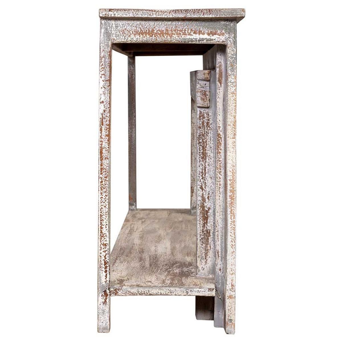 KONSOLE aus Holz 160x39x86 cm - Weiß, Holz (39/160/86cm) - Wanderlust