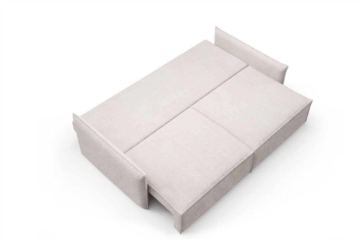 SCHLAFSOFA Lagos - Grün, Holzwerkstoff/Textil (221/70/105cm) - Fun Möbel