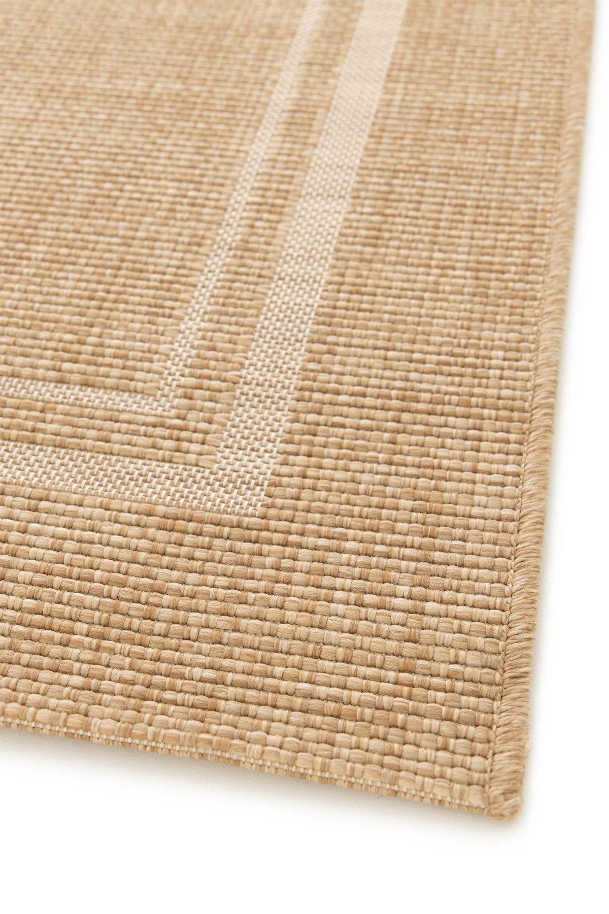 OUTDOORTEPPICH Beige Mit Juteeffekt Guinea 80/150 cm - Beige, Textil (80/150cm) - Atticgo