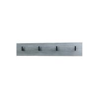 GARDEROBENPANEEL Linea Avola-Anthrazit - Anthrazit, Holzwerkstoff (72/14.5/3.5cm) - Vladon