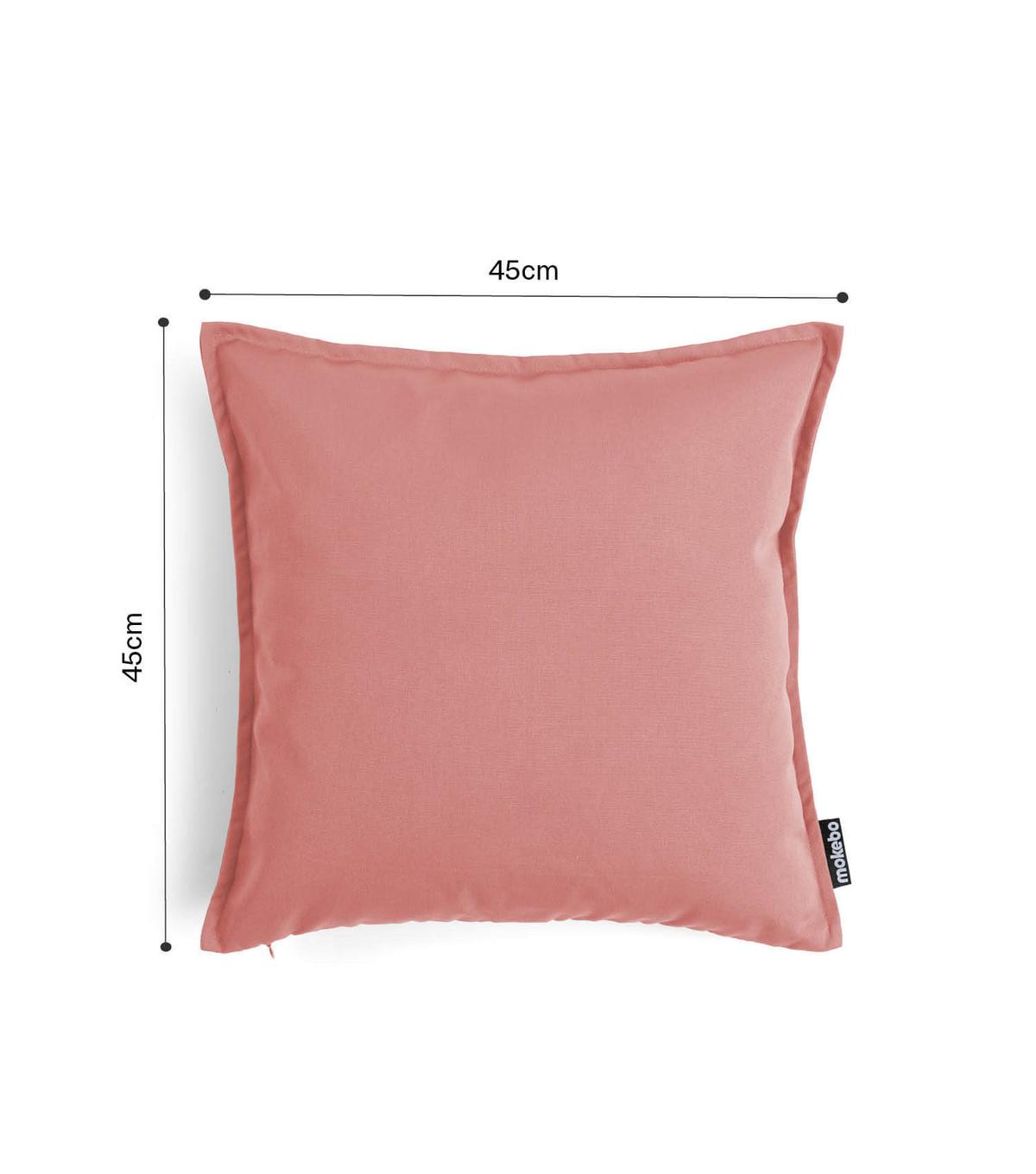 KISSENHÜLLE Die Auszeit - Pink, Textil (45/1.5cm) - Mokebo