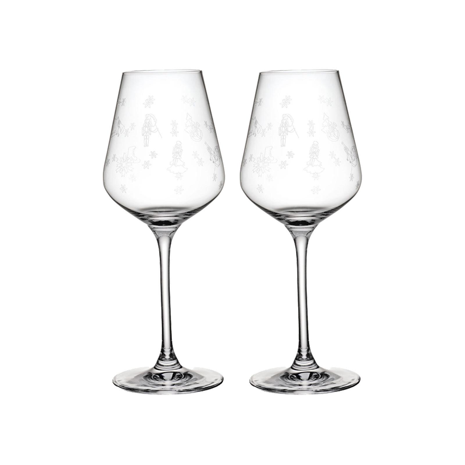 WEISSWEINGLÄSER Toy's Delight transparent 380 ml 2er Set - Transparent, Glas (0.38L) - Villeroy & Boch