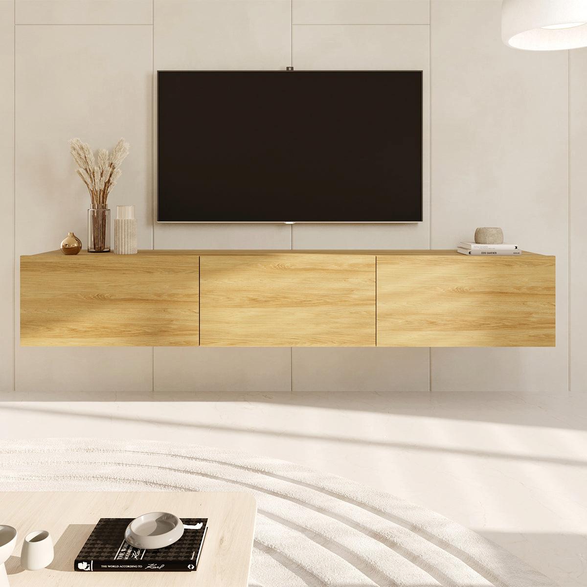 TV-MÖBEL Idao Holz - Braun, Holzwerkstoff (180/35/29cm) - Petits-meubles