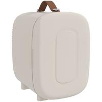 MINI-KÜHLSCHRANK ABS Aluminium Cremeweiß - Creme, Kunststoff (26.3/28/20.3cm) - HOMCOM