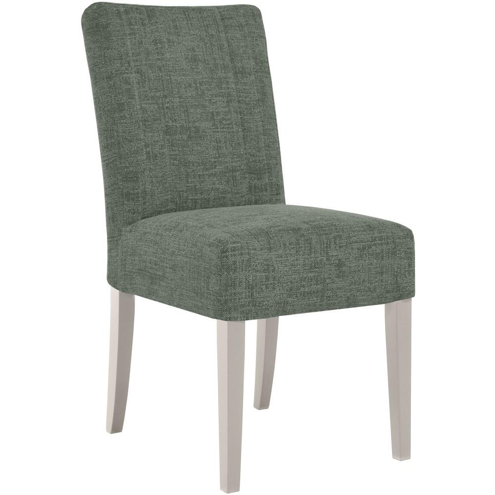 STUHL FREYA mit kaschmirfarbenen Holzbeinen, Polsterstuhl, Dunkelgrün - Kaschmir/Dunkelgrün, Holz (47/94/42cm) - Beautysofa